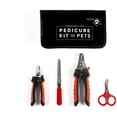 thumbnail image 2 of Gou Gou Pets Pet Care Pedicure Kit for Dogs, Cats, Birds and Reptiles - 2 Miller's Forge Nail Clippers, Small Scissors Style Clipper and One Nail File, Includes Compact Travel Carry Case, 2 of 11