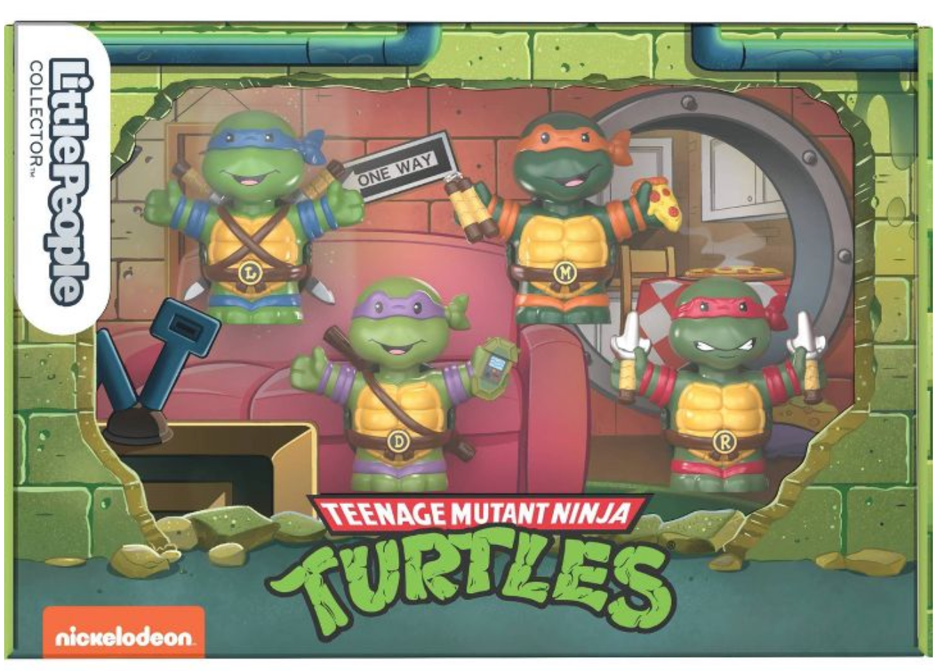  Teenage Mutant Ninja Turtles Girls' I Love TMNT Kids