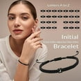 thumbnail image 2 of Bracelet for Women Woven Initial N Letter Bracelets Braided Bracelet Birthday Gift for Men Handmade Jewelry, 2 of 5