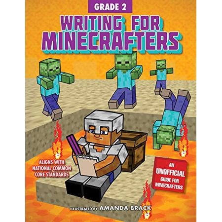 Pre-Owned Writing for Minecrafters: Grade 2 (Paperback)