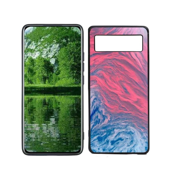 Blue-Marble-91 Phone Case, Degined for Google Pixel 6(2021) Case Men Women, Flexible Silicone Shockproof Case for Google Pixel 6(2021)