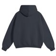 thumbnail image 6 of Unisex Long Sleeve Drop Shoulder Hoodie without Drawstring, Casual Pullover Tracksuit Top for Running, Lounge Wear,Dark Gray,4XL, 6 of 6