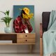 thumbnail image 5 of Qisvanset Dirt Bike Motocross Rider Canvas Print 12x16 Inch Bedroom Art, 5 of 8