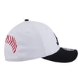 thumbnail image 7 of Toddler New Era  White Atlanta Braves Baseball 39THIRTY M-Crown Adjustable Hat, 7 of 7