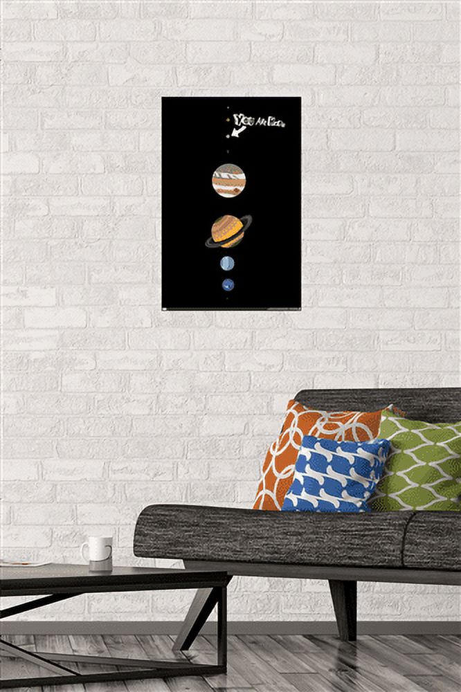 The Big Bang Theory - Planets Wall Poster, 14.725" x 22.375"