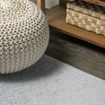 thumbnail image 7 of JONATHAN Y SUPERSOFT 7' Square Area Rug, Haze - Light Gray, SEU100K-7SQ, 7 of 7