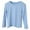 Sky Blue, variant on Diufon Toddler Baby Long Sleeve Tops Kids Boys Girls Cotton Basic Home Bottom Clothes Fall Winter Warm Blouse