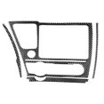 thumbnail image 1 of Real Carbon Fiber Car Navigation Panel Cover Trim For Civic 9Th 2013-2015, 1 of 4