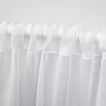 thumbnail image 6 of Exclusive Home Curtains Tassels Embellished Sheer Rod Pocket Curtain Panels, 54"x84", Dove Grey, Set of 2, 6 of 7