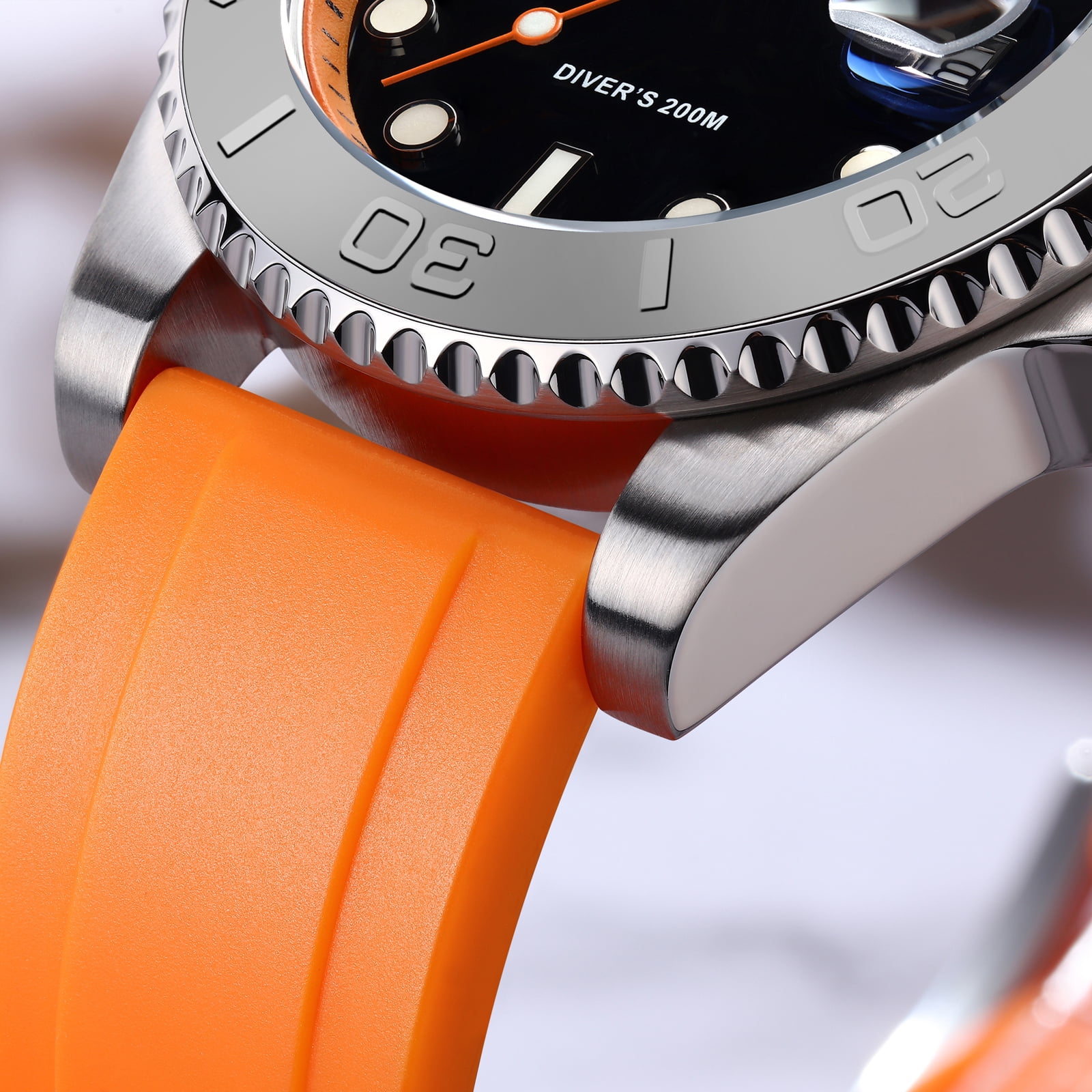 ADDIESDIVE Men's Dive Watch - 200M Water Resistant, Japanese Quartz Movement, Ceramic Bezel & Super Luminous Quartz Watches for Men