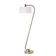 thumbnail image 4 of Uttermost Irwin Curved Brass Floor Lamp in Bronze, 4 of 12