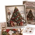 thumbnail image 2 of 3D Christmas Fabric Poke Art Kit, Handmade Fabric Poke Art Kit, Vintage Holiday Handmade Decoration,DIY Christmas Craft Kit for Women,Christmas Gift, 2 of 6