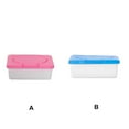 thumbnail image 1 of Home Hotel Dustproof Waterproof Refillable Napkin Dispenser Bedroom Bathroom Napkin Dispenser Paper Napkins Box with Lid Case Organizer Red, 1 of 9