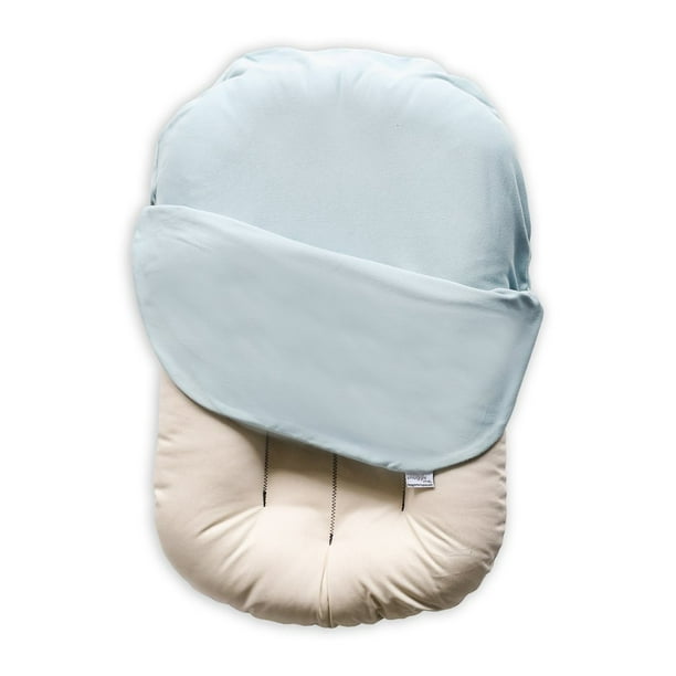 Snuggle Me Organic Infant Padded Lounger with Center Sling for Newborn