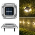 thumbnail image 5 of Solar Ground Lights Outdoor With Led Lamp Beads Disk Lights Garden Lights Solar Powered In-Ground Outdoor Landscapes Lighting, Usupdd 2025 Solar Ground Lights Outdoor With, 5 of 7