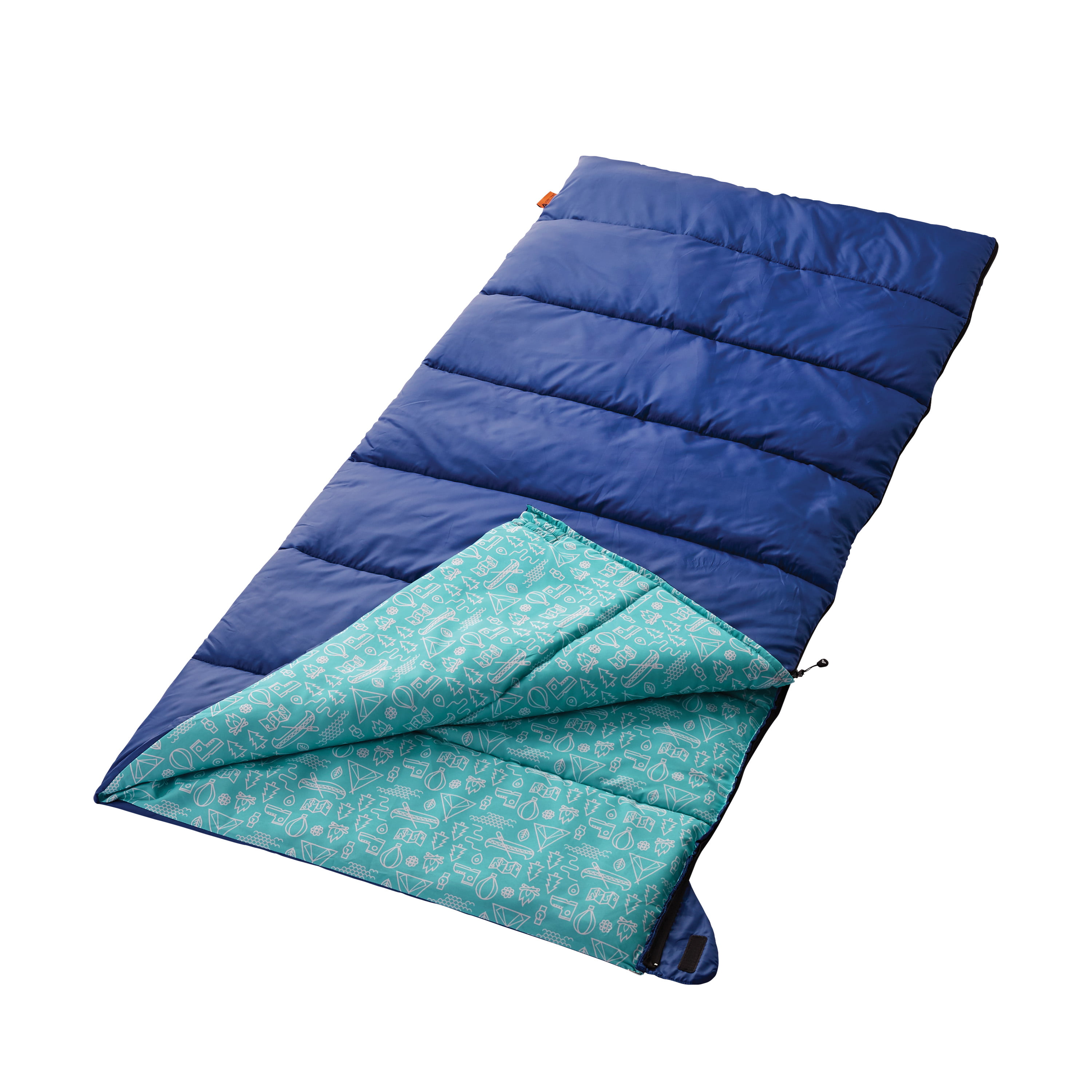 Ozark Trail Single Double Sleeping Bag Kids Adults 2-3 Season Outdoor Camping 