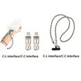 thumbnail image 2 of kurtrusly Universal Fast Phone Crossbody Charging Cable Lanyard Fast Mobile Devices Cable Charger USB-C Fast Cable Mobile L-interface bracelet, 2 of 6