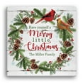 thumbnail image 2 of Personalized A Merry Little Christmas Canvas Print, 2 of 3