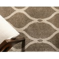 thumbnail image 5 of Unique Loom Trellis Geometric Modern Area Rugs, Beige, 5 of 8