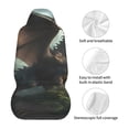 thumbnail image 5 of Pofeuu Forest Stone-Colored Dragon Print Automotive Car Seat Covers Flat Cloth Full Set Seat Covers,Car Seat Covers front seats for Cars Trucks and SUVs(Two packs), 5 of 7