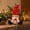 99#A, variant on Christmas Artificial Snow Covered Green Plants Garden Decor 56cm, Frosted Pine Needle Potted Plant with Planter, Indoor Outdoor Winter Holiday Home Festive Ambiance Decoration