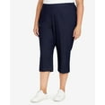 thumbnail image 6 of Alfred Dunner Womens Plus-Size Relaxed Denim Capri, 6 of 6