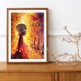 thumbnail image 2 of DIY 5D Diamond Painting Kit Adult Diamond Painting "Autumn Beautiful Woman" Full Diamond Crystal Rhinestone Embroidery Craft Kit Home Wall Decor Gift, 2 of 6