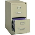 thumbnail image 4 of Home Square 2 Piece Deep Metal Vertical Filing Cabinet Set in Putty/Beige, 4 of 7