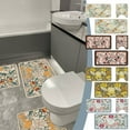 thumbnail image 1 of Juego de alfombrillas de baño | Alfombra de baño de secado rápido de tierra de diatomeas | Alfombrillas de baño súper absorbentes de agua | Alfombrilla de inodoro en forma de U | Alfombra de baño, 1 of 7