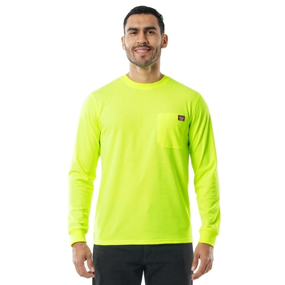 Workwear Wrangler Henley Ls Tee