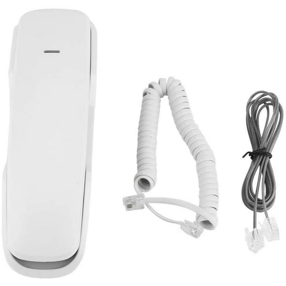 Hanging Telephone, Wall Phones, Wall Telephone, Last Number for House for Home(White)