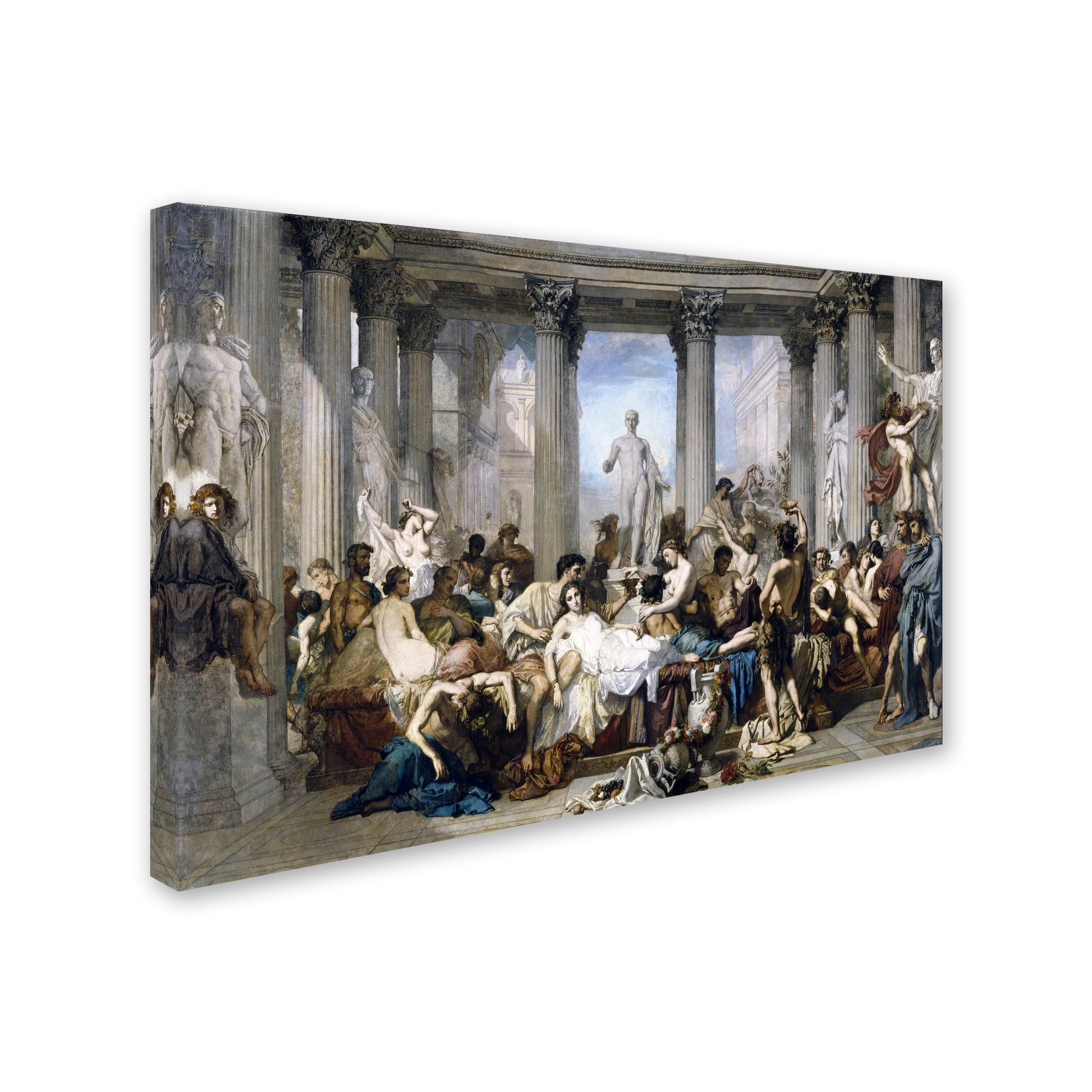 Trademark Fine Art 'Romans During The Decadence' Canvas Art by Couture