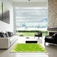 thumbnail image 6 of Ahgly Company Indoor Square Patterned Pistachio Green Area Rugs, 5' Square, 6 of 6