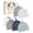 White+beige+green+blue+navy+gray, variant on FURTALK 6 Pack Newborn Baby Hats Infant Knot Beanie Soft Boys Girls Caps Best Gift
