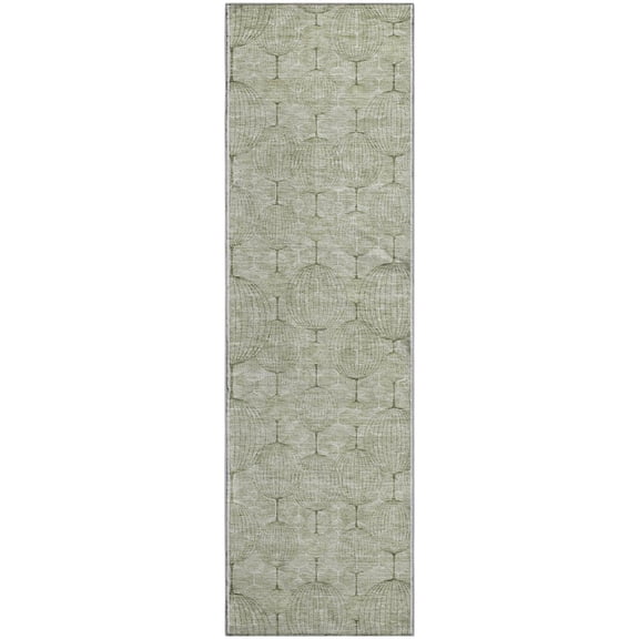 Dalyn Rugs Premium Machine Washable Mayfield AMF732 Aloe 2'3" x 7'6" Runner Rug