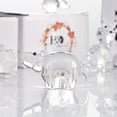 thumbnail image 2 of H&D Crystal Hippopotamus Figurine Collectible Glass Animal Figurine, 2 of 6
