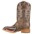 thumbnail image 3 of Tin Haul  Mens Toastin A Gnarly Shark Square Toe   Boots   Mid Calf, 3 of 5
