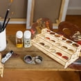 thumbnail image 3 of Shisuyan Wooden Paint Rack Storage Stand Pigment Holder Home Ink Bottle Storage Rack, 3 of 9
