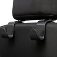 thumbnail image 1 of 4 Uds asiento de coche reposacabezas gancho colgador organizador de almacenamiento negro tipo S ZefeiWu 8390613069054, 1 of 1