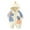 Blue, variant on Newborn Onesies Boy Soft Thermal Infant Bodysuit Girls Winter Long Sleeve Jumpsuit Baby Girl Romper Blue 18-24 Months