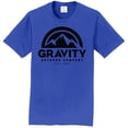 thumbnail image 1 of Camiseta de manga corta de Gravity Outdoor Co. - Royal - Logo negro - Grande Gravity Outdoor Co. Camiseta de manga corta, 1 of 1