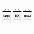 thumbnail image 2 of Amici Home Country Cottage Metal Canister 42 oz - 42 oz Coffee Canister, 2 of 5