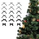 thumbnail image 1 of Cinta De Terciopelo Navidea Hecha a Mano, Mini Lazo Para Rbol De Navidad, 8, 9 X 5 Cm, Forma De Lazo, Para Decoracin Del Hogar Y La Oficina, Paquete De 12, Color Rojo., UKHBMC, 1 of 9