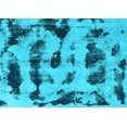 thumbnail image 1 of Ahgly Company Indoor Rectangle Abstract Light Blue Modern Area Rugs, 8' x 10', 1 of 4