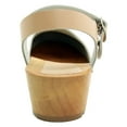 thumbnail image 5 of ALMA Swedish Wood Clog Leather Sandals, 5 of 38