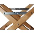 thumbnail image 4 of Telescope Casual World Famous Bar Height Director Chair, Indigo with Walnut Frame, 4 of 5
