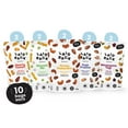 thumbnail image 2 of Laid Back Snacks Mix Variety Pack (Hearty Tamari, Honey Habanero, Posh Praline, Wasabi Me, Wholesome Yogi), 10 x 130 g - Healthy, Guiltless, Low fat, High fiber snack, Chips alternative, 2 of 12