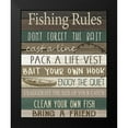 thumbnail image 2 of Allen, Kimberly 12x14 Black Modern Framed Museum Art Print Titled - Fishing, 2 of 5