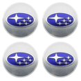 thumbnail image 1 of 4pcs 56+60mm Car Wheel Hub Center Caps Sticker Rim Cover Auto Badge Emblem Styling For Subaru STI Impreza Forester XV Tribeca, 1 of 5