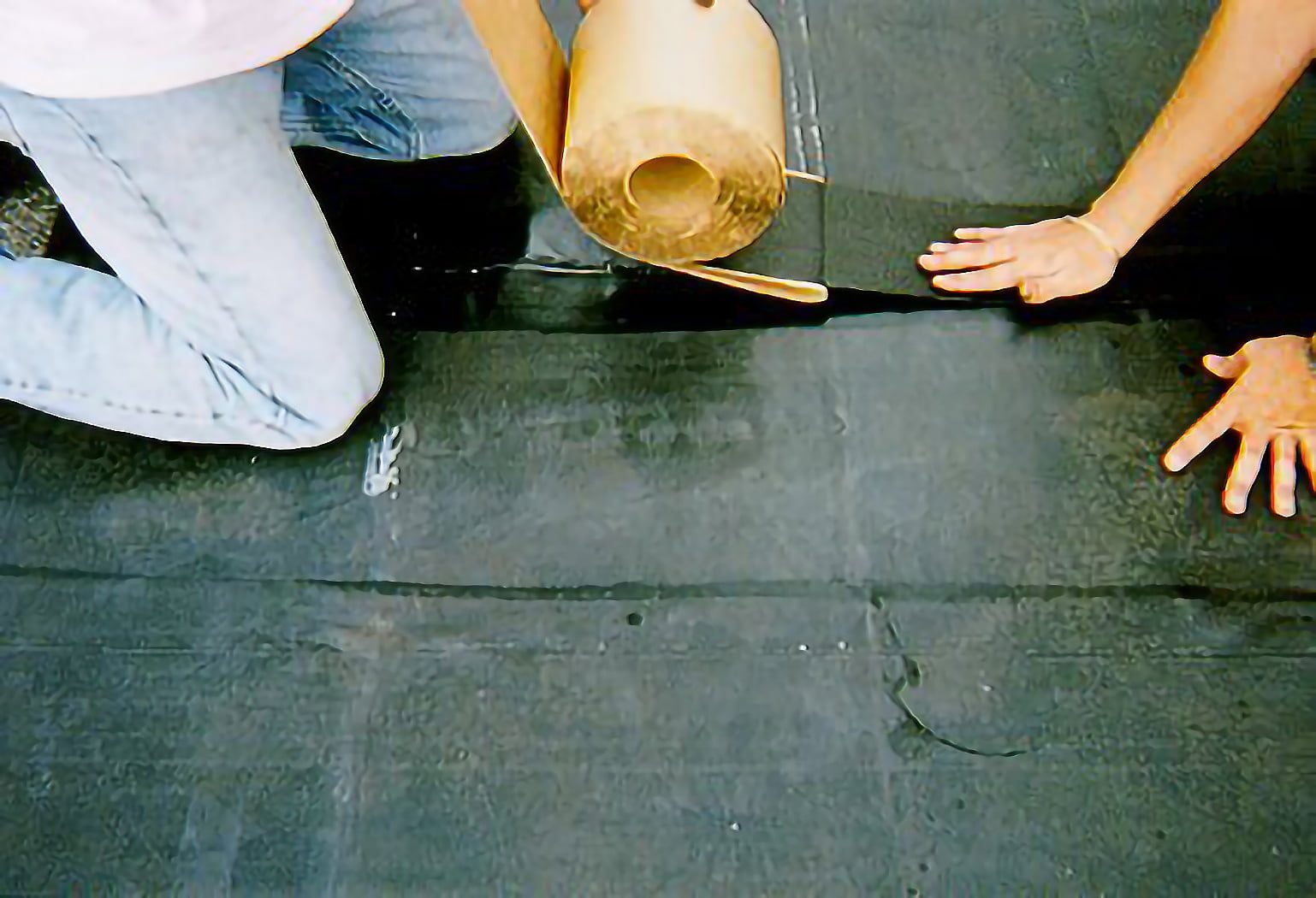 Anjon EPDM Double-Sided Seam Tape Roll, Black, 3 in x 25 ft